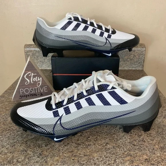 Nike Vapor Edge Speed 360 College Navy‎ Football Cleats 